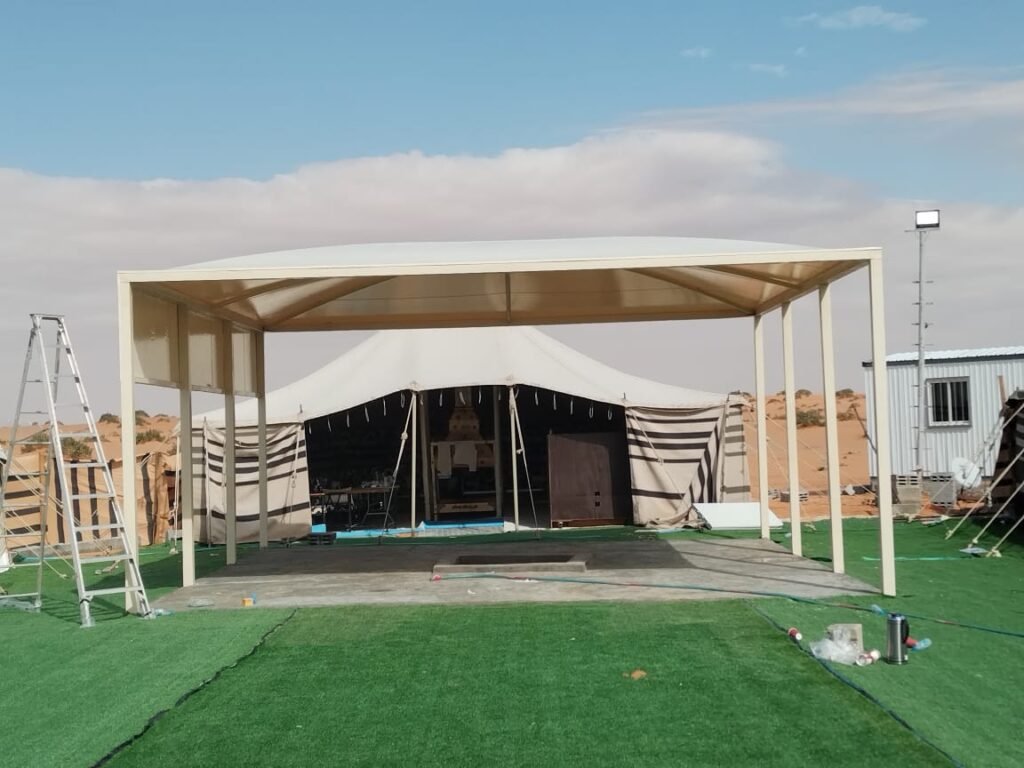 مظلات جلسات قماش