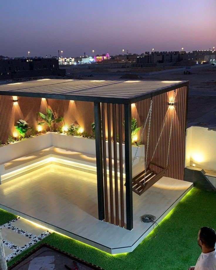 برجولات خارجية عصرية