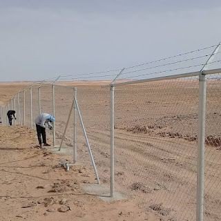 سياج حماية الأراضي
